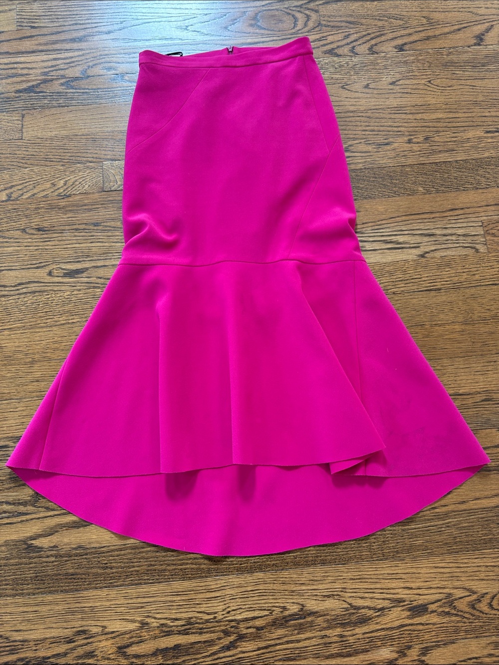 Rebeca Vallance Fuchsia Mermaid Hem Women’s Skirt, 6